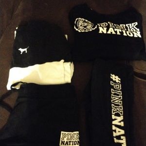 2 Victoria secret pink outfits